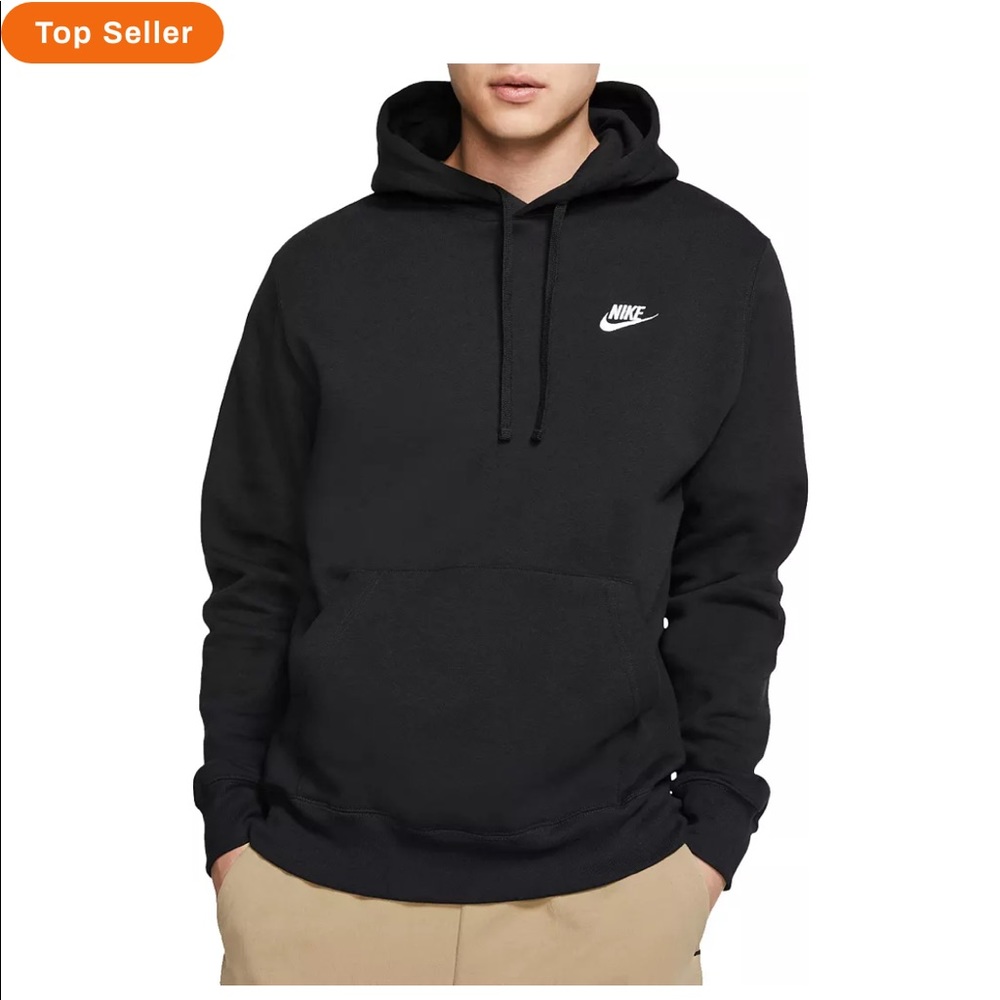 Men’s black nike hoodie